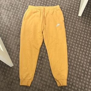 Nike Kids Golden Yellow Joggers